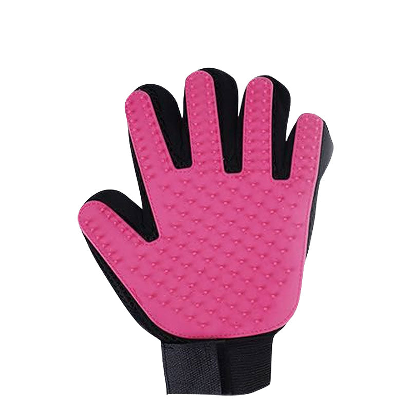 Rubber Pet Grooming Glove