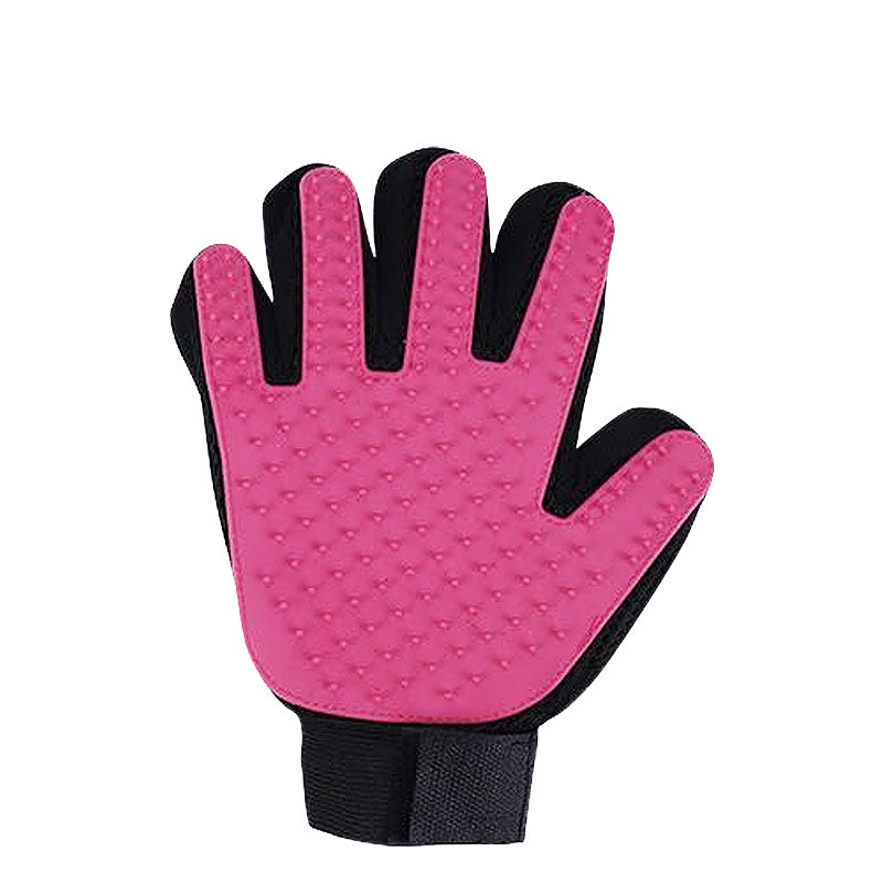 Rubber Pet Grooming Glove