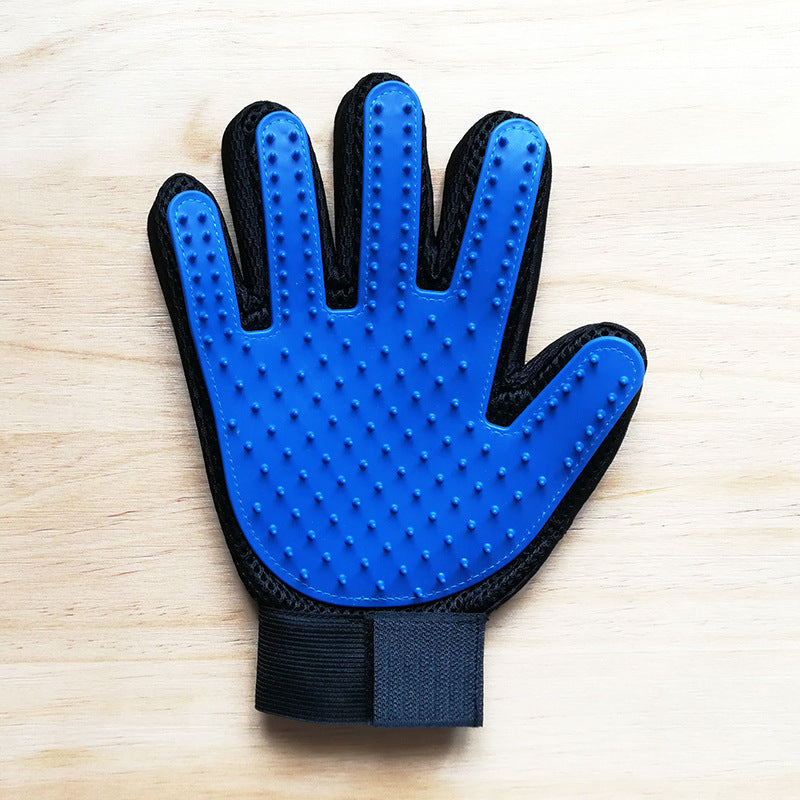 Rubber Pet Grooming Glove