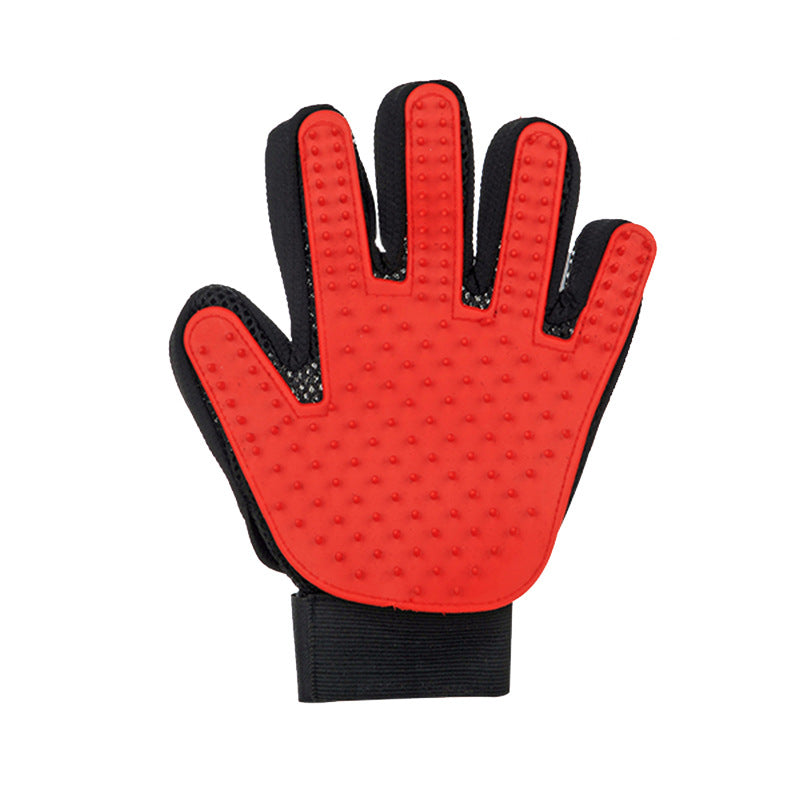 Rubber Pet Grooming Glove