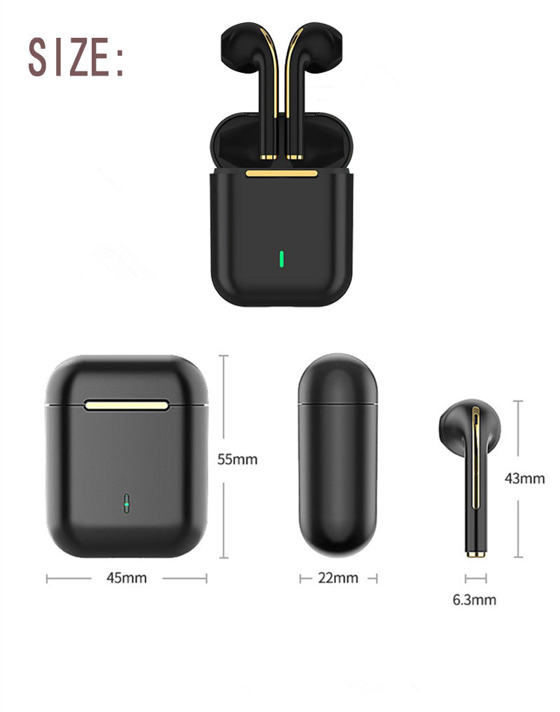 Wireless Bluetooth Earphones (Waterproof)