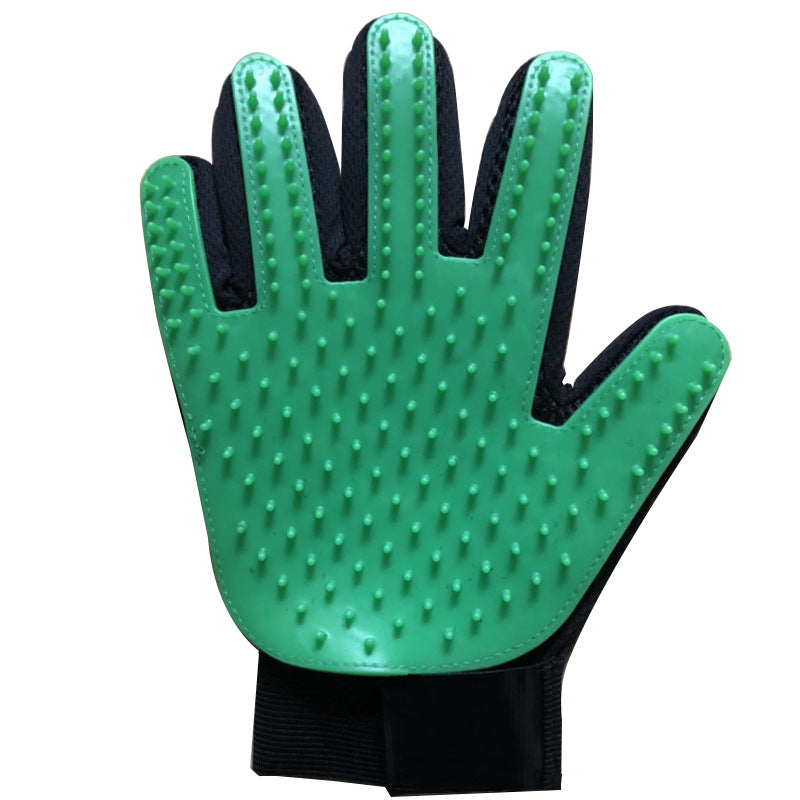 Rubber Pet Grooming Glove