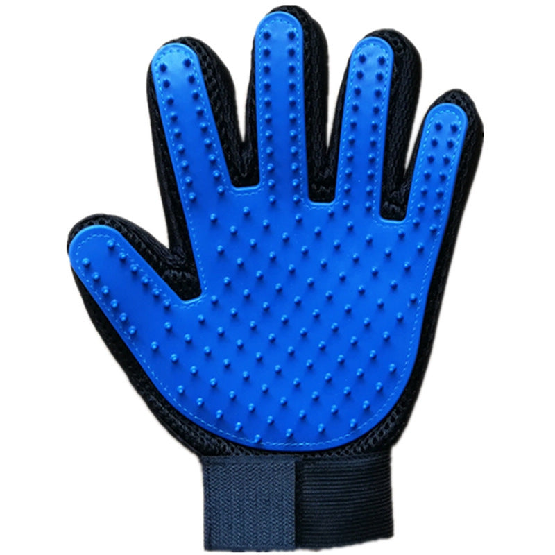 Rubber Pet Grooming Glove